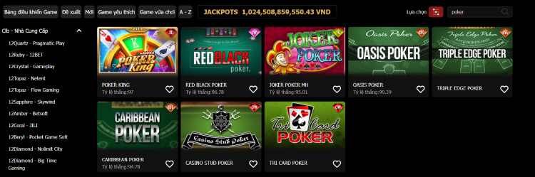 Poker 12BET